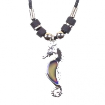 Halskette mit Seepferd - Anhänger