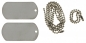 Preview: DOG TAG - Set silber