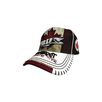 Piker Canada BB-Cap mit gestickten Logos