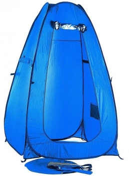 POP-UP Wetterschutz blau