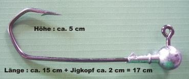 Jighaken 16/0 120 g