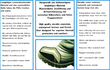Kälteschutzstiefel Ice-Boots - 40 C