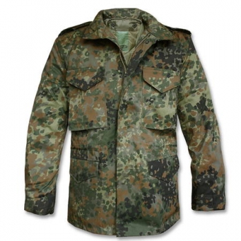 US Feldjacke M65 mit Futter - flecktarn