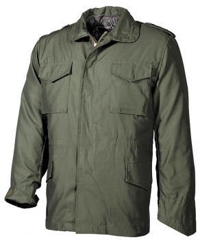 US Feldjacke M65 mit Futter - oliv