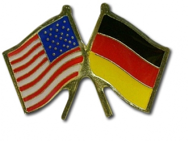 USA - Deutschland Pin