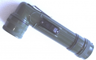 US Winkeltaschenlampe 21 cm