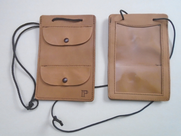 Brustbeutel Security Wallet Leder