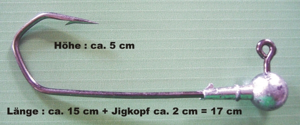 Jighaken 16/0 120 g