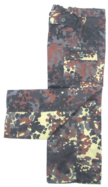 Kinder Outdoor - Hose flecktarn